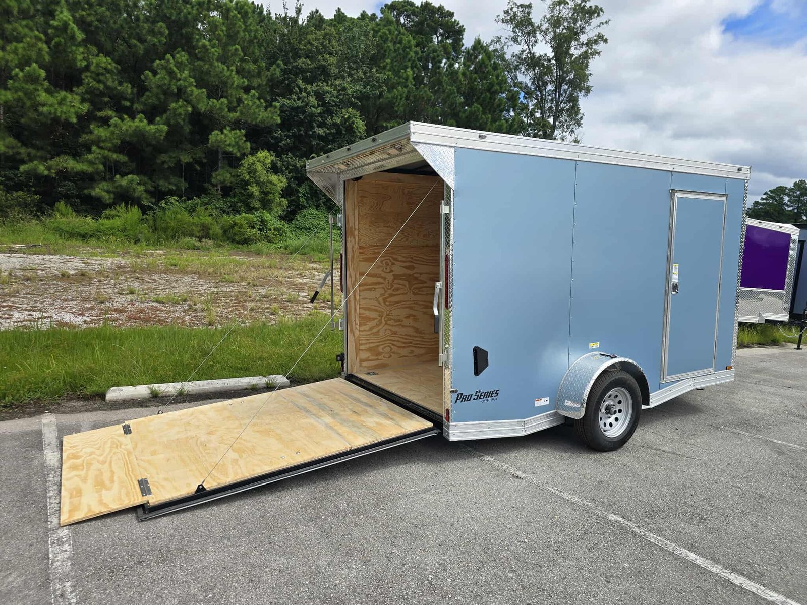 New Enclosed 6x12Sa Cargo Trailer - Image 5