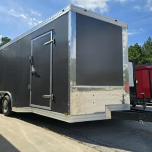 New 8.5x20Ta3 Enclosed Cargo\Car Hauler Trailer - Image 2