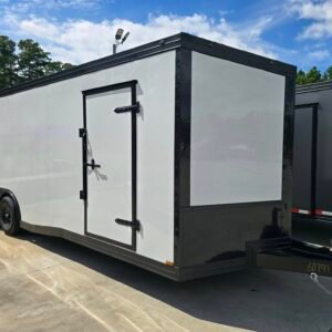 New Enclosed 8.5x24Ta3 Car Hauler Trailer