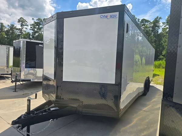 New Enclosed 8.5x24Ta3 Car Hauler Trailer