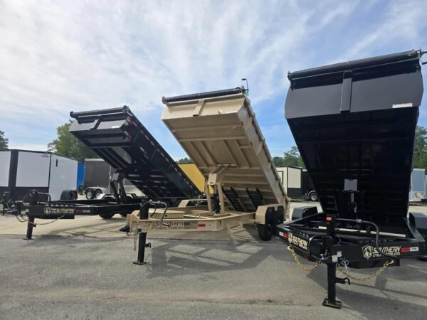 New 7x16x2 Dump Trailer