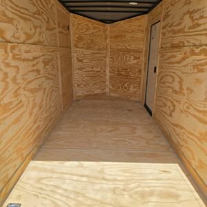 New Enclosed 6x12Sa Blue Metallic Cargo Trailer - Image 5