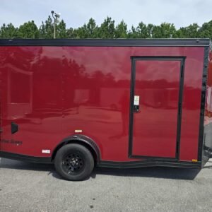 New Enclosed 6x12Sa Brandy Wine Cargo Trailer - Image 2