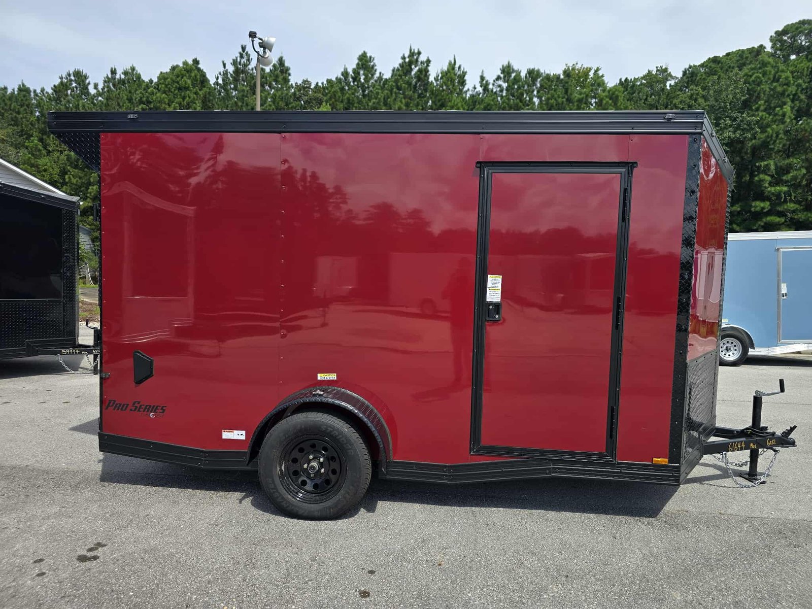 New Enclosed 6x12Sa Brandy Wine Cargo Trailer - Image 2