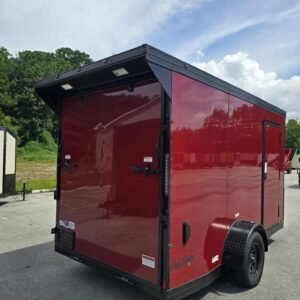 New Enclosed 6x12Sa Brandy Wine Cargo Trailer - Image 3