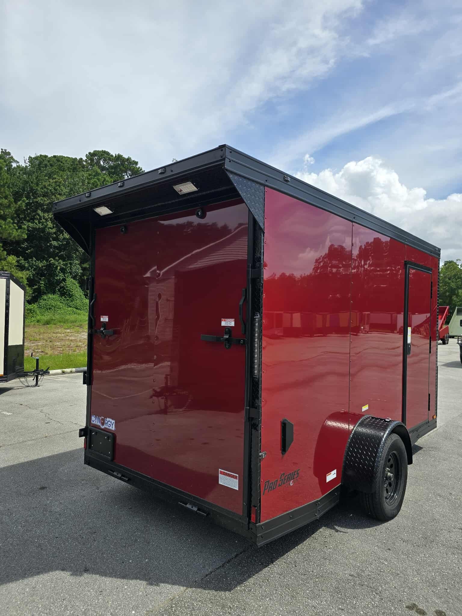 New Enclosed 6x12Sa Brandy Wine Cargo Trailer - Image 3