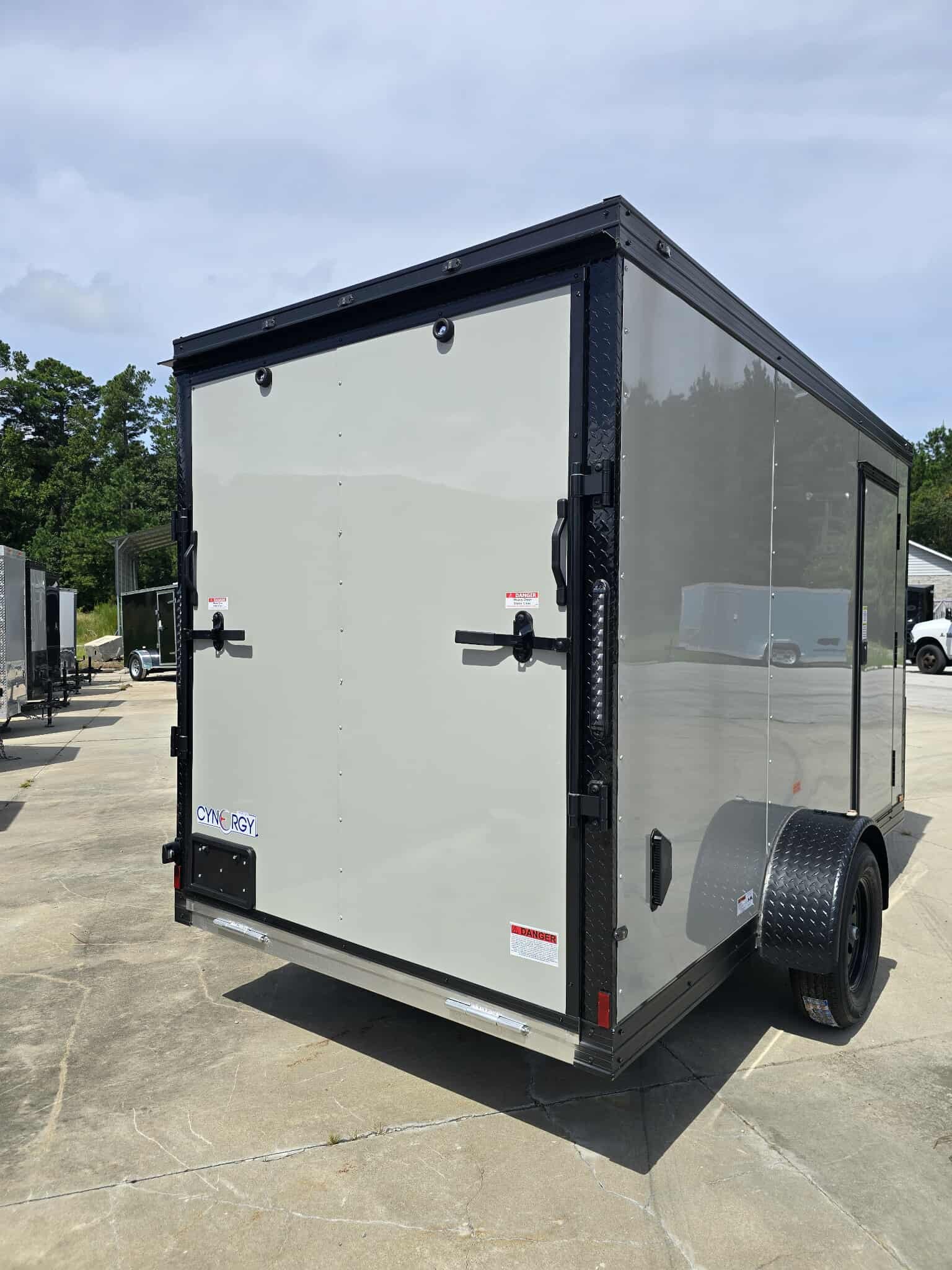 New Aluminum Frame Enclosed 6x12Sa Cargo Trailer - Image 4