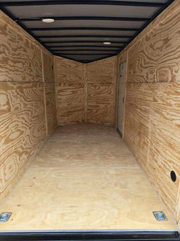 New Enclosed 6x12Sa Purple Cargo Trailer