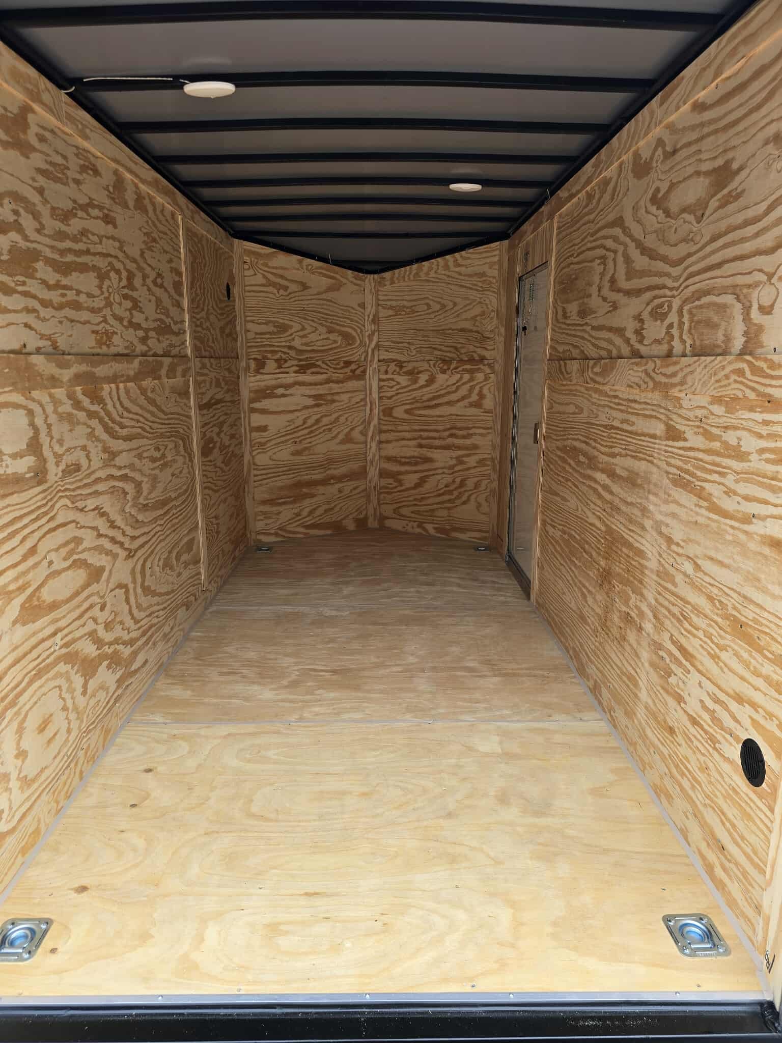 New Enclosed 6x12Sa Purple Cargo Trailer - Image 5