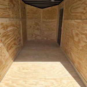 New Enclosed 6x12Sa Red Cargo Trailer - Image 5