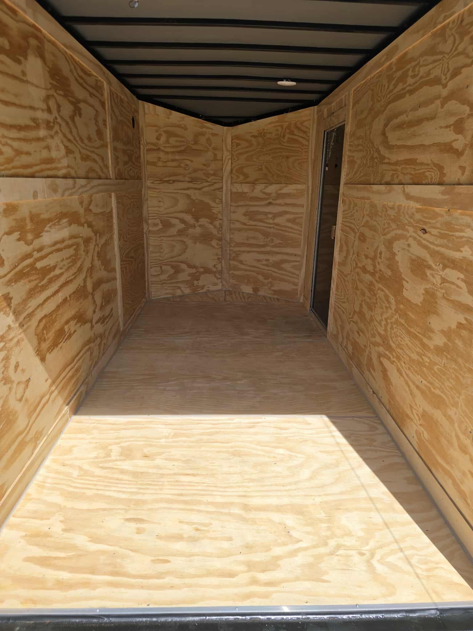 New Enclosed 6x12Sa Red Cargo Trailer - Image 5