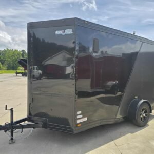 New Enclosed 6x12Sa Two Tone Cargo Trailer - Image 2