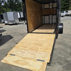 New Enclosed 6x12Sa Two Tone Cargo Trailer - Image 4