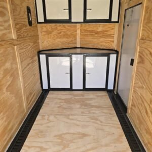 New Enclosed 6x12Sa Two Tone Cargo Trailer - Image 9