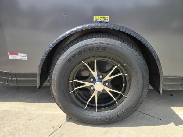 New Enclosed 6x12Sa Two Tone Cargo Trailer