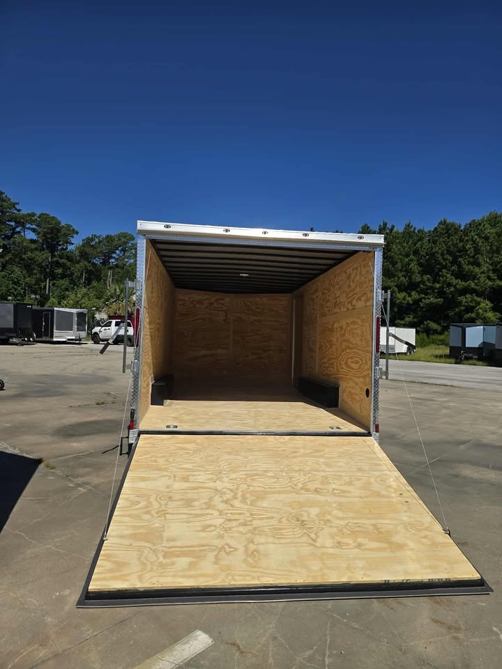 Enclosed 8.5x16 Black Enclosed Cargo Trailer - Image 3
