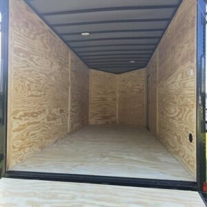 Enclosed 7x16 Indigo Blue Cargo Trailer - Image 5