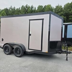 Enclosed 6x12 Desert Rose Cargo Trailer