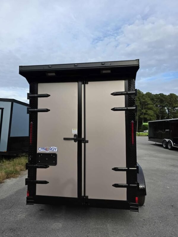 Enclosed 6x12Ta Desert Rose Cargo Trailer
