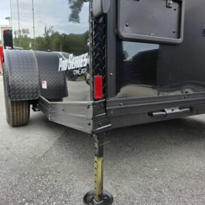 Enclosed 6x12 Black Cargo Trailer - Image 6