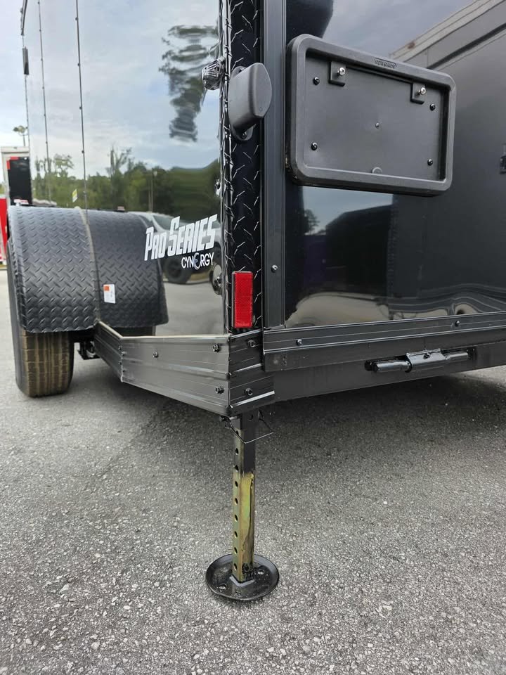 Enclosed 6x12 Black Cargo Trailer - Image 6