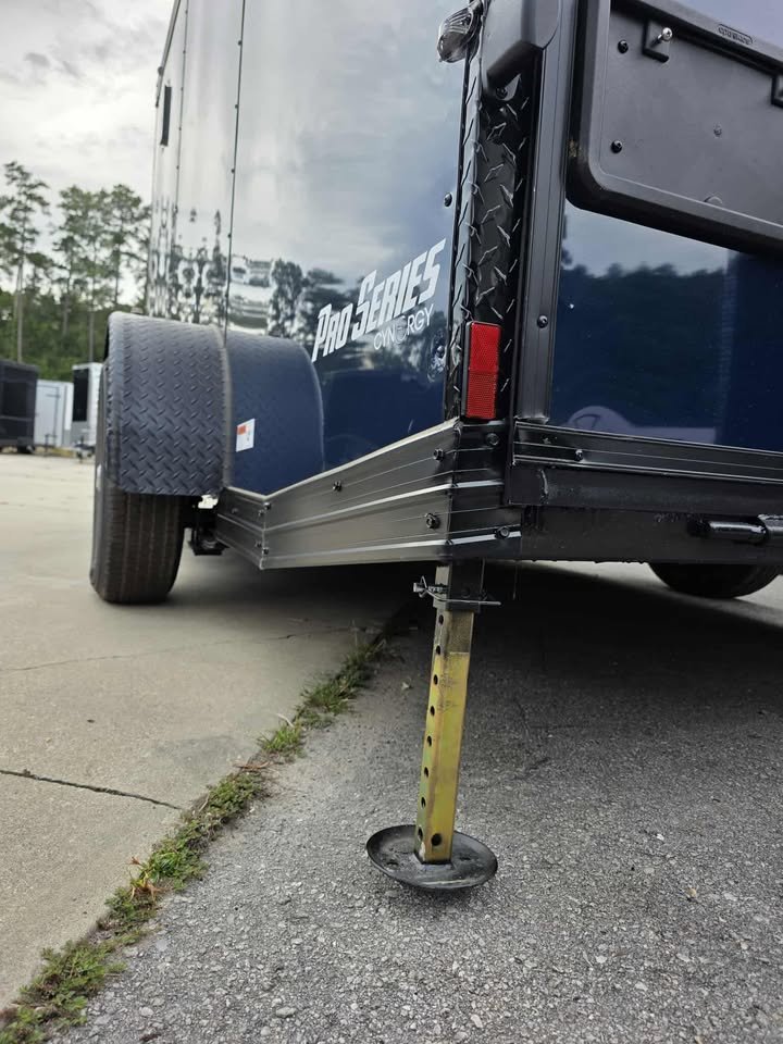 Enclosed 6x12 Indigo Blue Cargo Trailer - Image 3