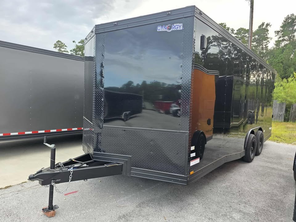 Enclosed 8.5x20 Black Cargo Trailer - Image 2