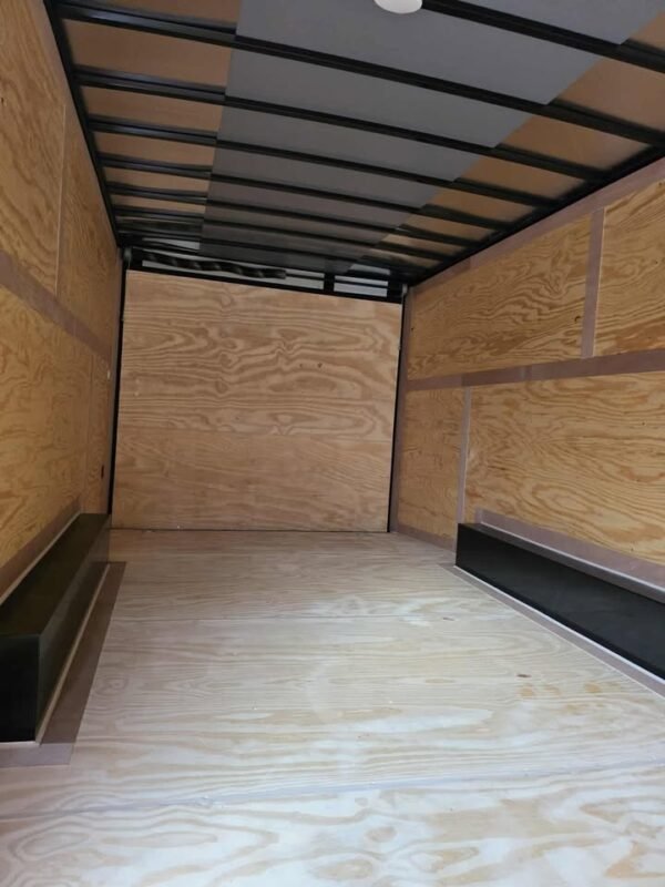 Enclosed 8.5x20 Black Cargo Trailer