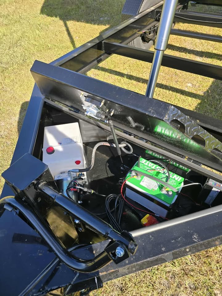 New 7x14 Black Dump Trailer - Image 7