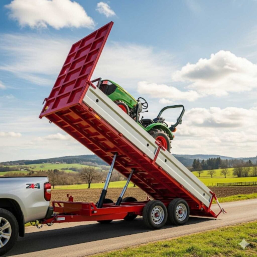 This image is of tilt trailers