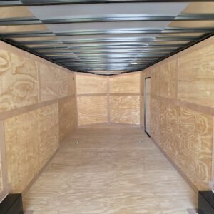 Enclosed 8.5x32 Black Cargo Trailer/Car Hauler - Image 3