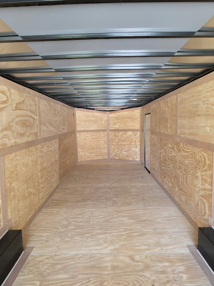 Enclosed 8.5x32 Black Cargo Trailer/Car Hauler - Image 3