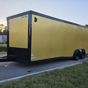 Enclosed 8.5x24 Gold Cargo Trailer - Image 2