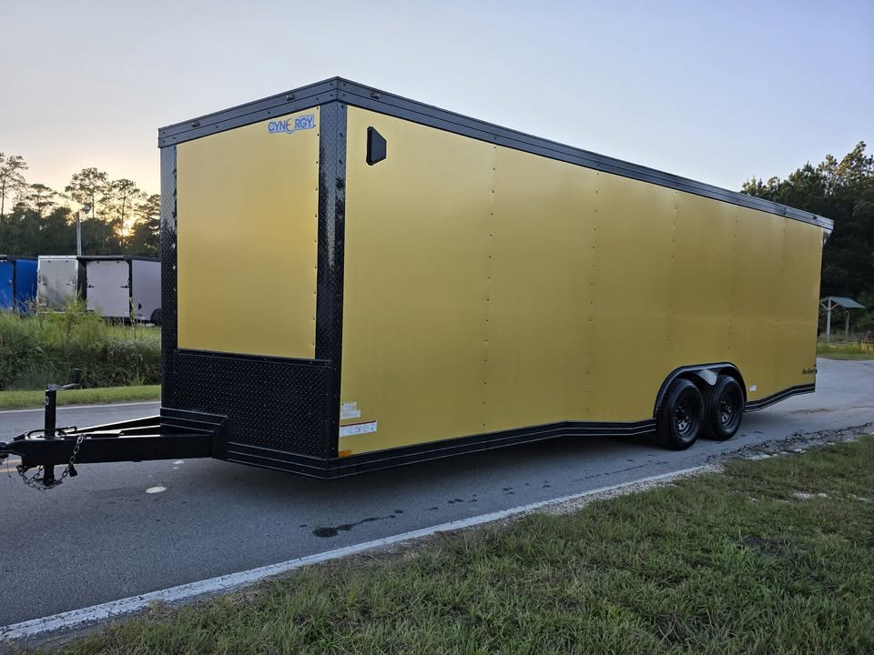 Enclosed 8.5x24 Gold Cargo Trailer - Image 2