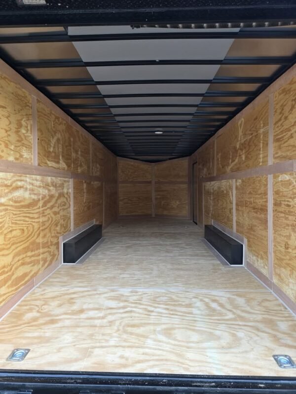 Enclosed 8.5x24 Gold Cargo Trailer