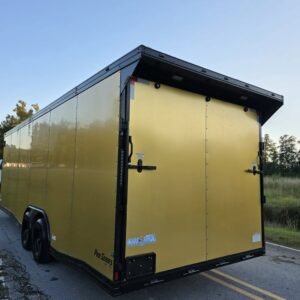 Enclosed 8.5x24 Gold Cargo Trailer - Image 6