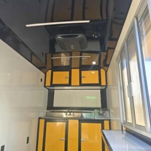 Concession 6x12 Yellow Trailer - Image 3