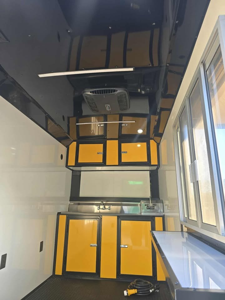 Concession 6x12 Yellow Trailer - Image 3