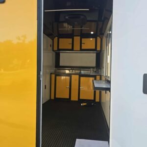 Concession 6x12 Yellow Trailer - Image 5
