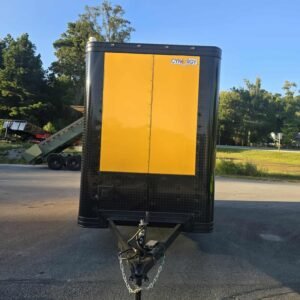 Concession 6x12 Yellow Trailer - Image 7