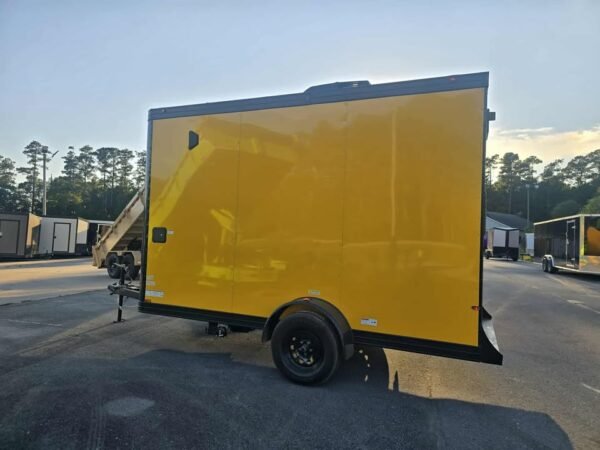 Concession 6x12 Yellow Trailer
