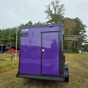 Concession 7x14 Purple Trailer - Image 8