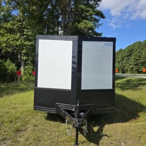 Enclosed 8.5x24 White Cargo Trailer - Image 5