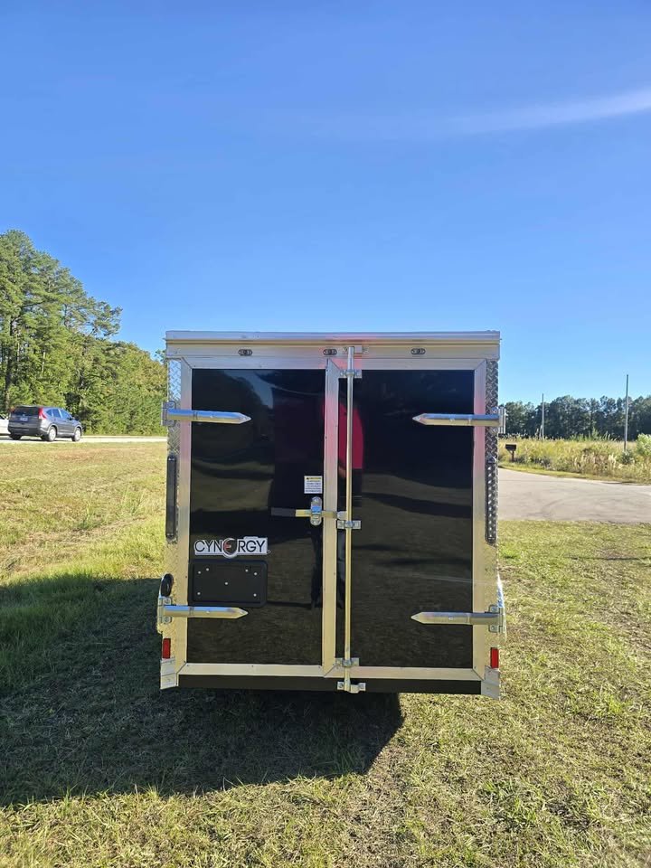Enclosed 5x10 Black Cargo Trailer - Image 3