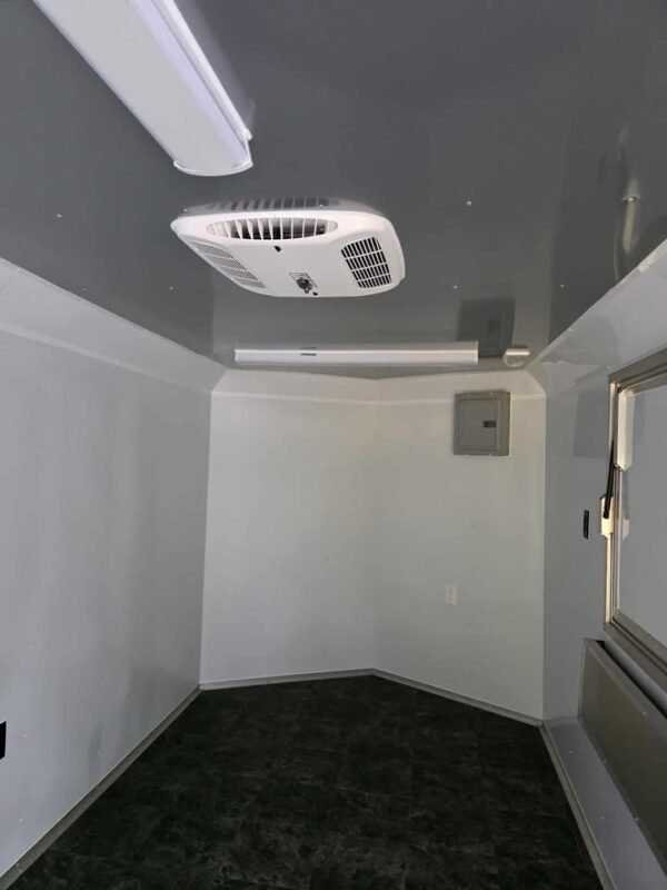 Vending 7x14 White Concession Trailer