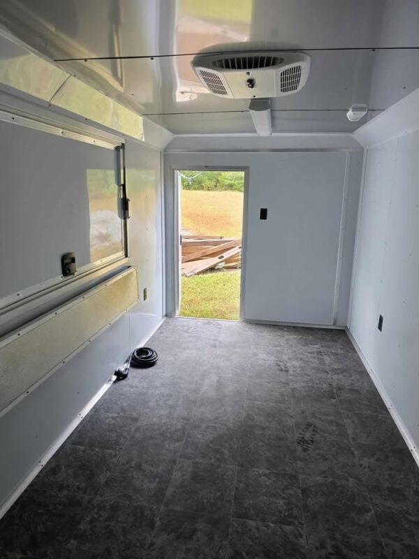 Vending 7x14 White Concession Trailer