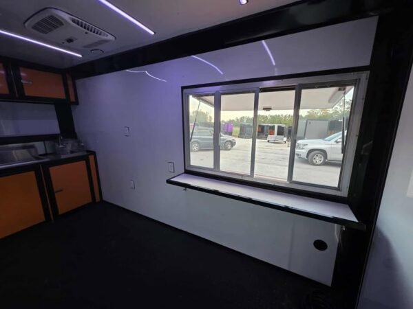 Concession 7x14 Orange Trailer