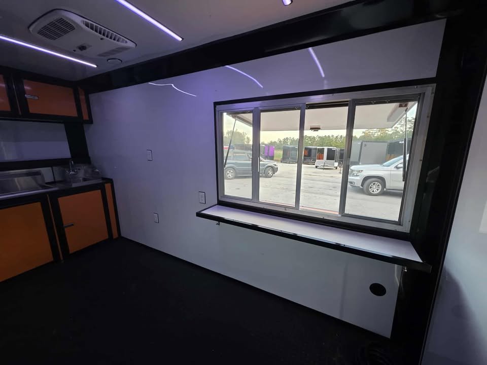 Concession 7x14 Orange Trailer - Image 3