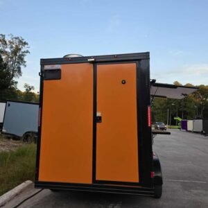 Concession 7x14 Orange Trailer - Image 4