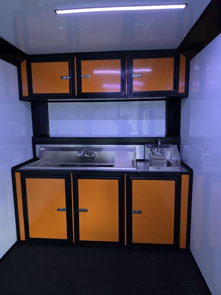 Concession 7x14 Orange Trailer - Image 6